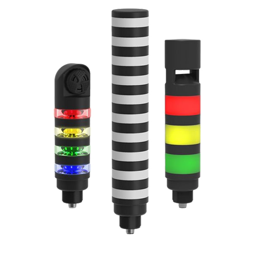 TL50 Pro Serisi 50 mm Çapında, Programlanabilir Çok Renkli, RGB Kule Işığı